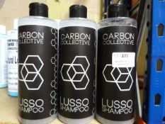 *3x 500ml of Carbon Collective Lusso Shampoo