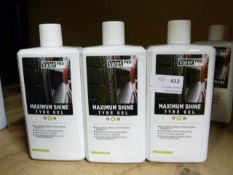 *3x 500ml of Valet Pro Tyre Gel