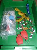 *Assorted Autobrite and Other Keyrings, Lanyards, and Pin Badges