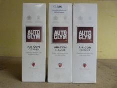 *3x 150ml of Autoglym Air-Con Cleaner