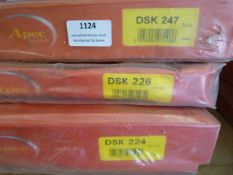 Three Apec Brake Discs Part No. DSK247, DSK226, DSK224