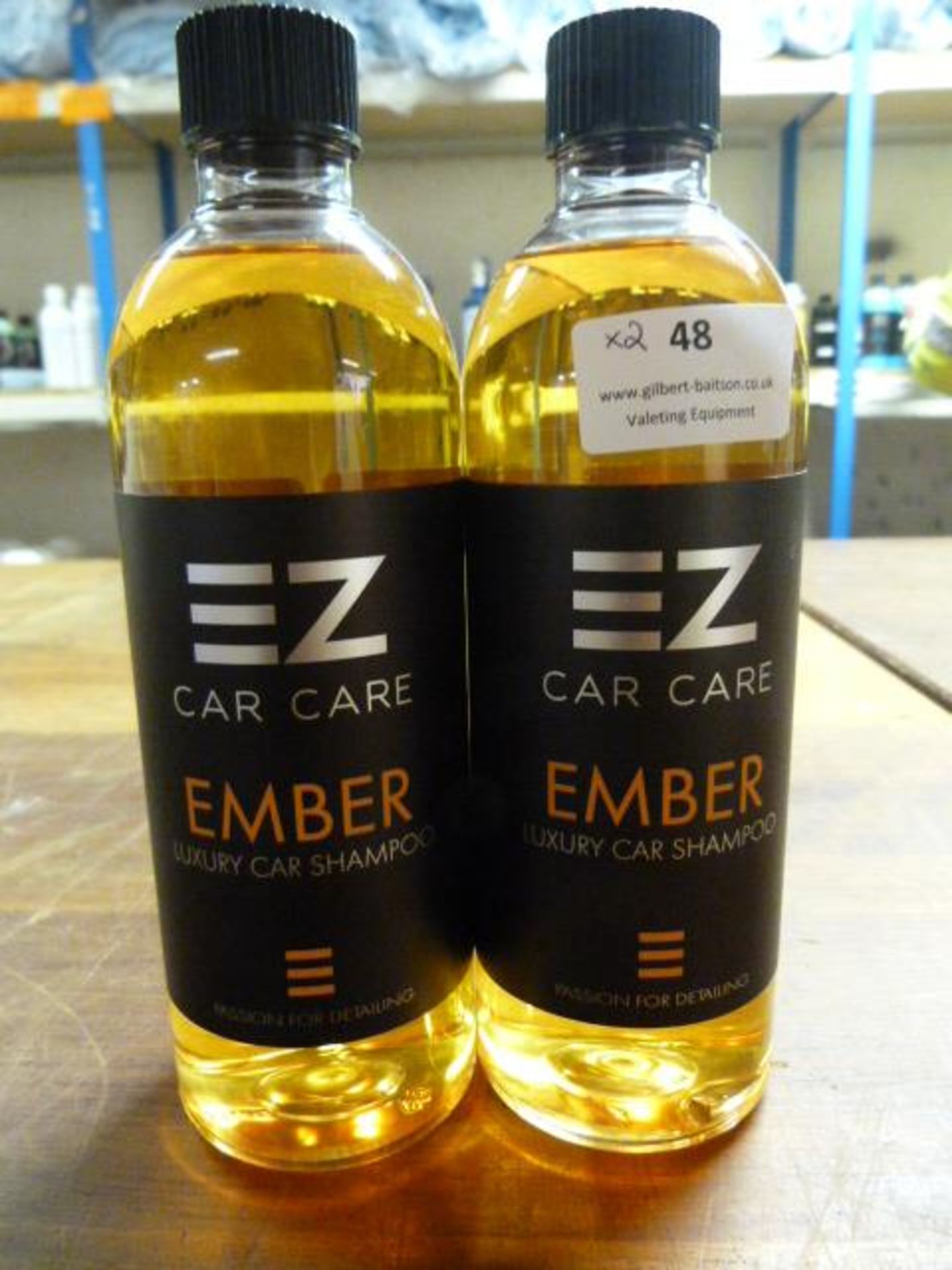 *2x 500ml of EZ Car Care Luxury Car Shampoo