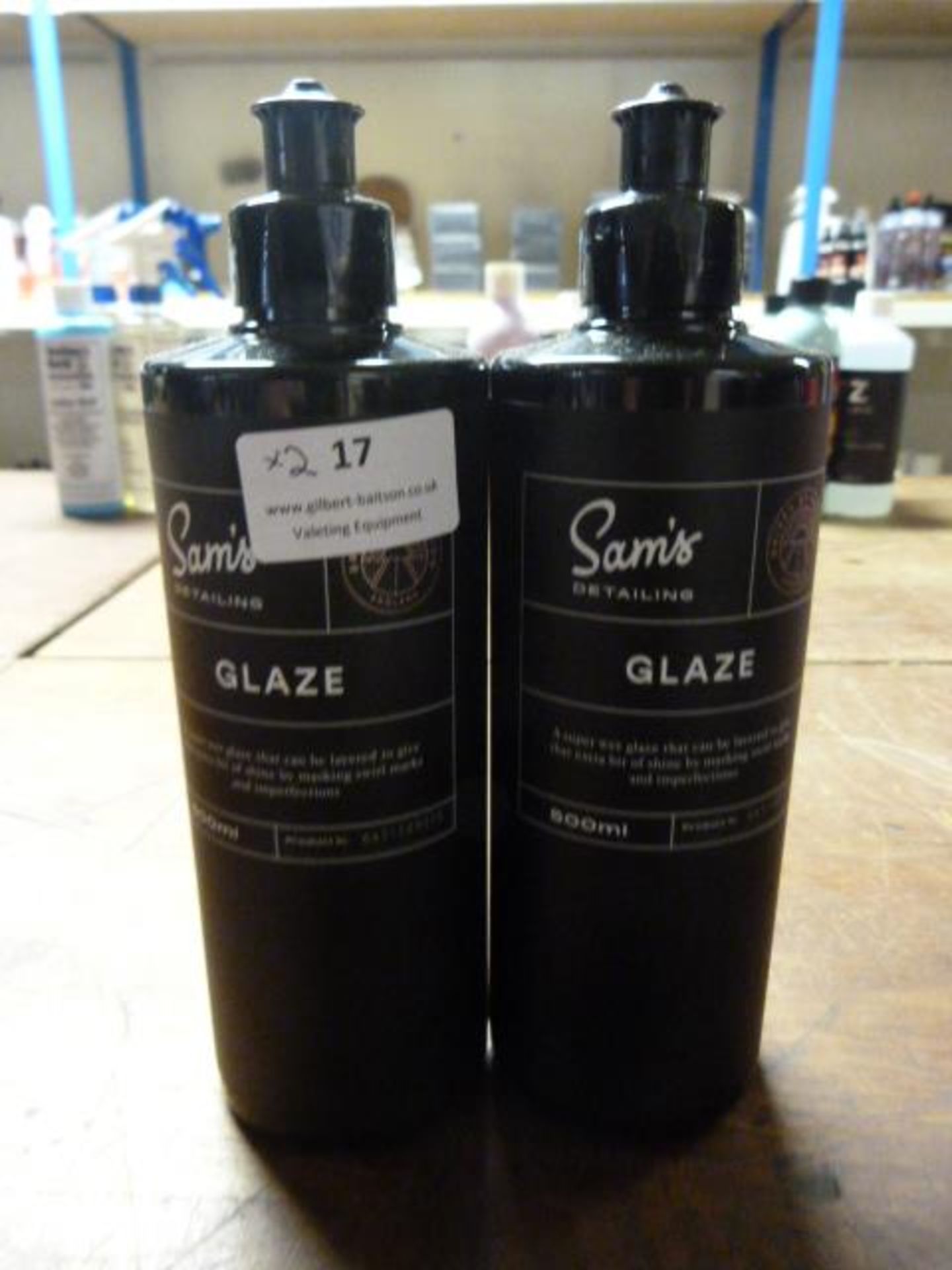 *2x 500ml of Sam's Detailing Glaze