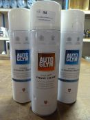 *3x 450ml of Auto Clean Products; Wheel Cleaner, and Show Shine Instant