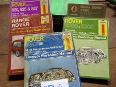 Workshop Manual for Rover 820, Range Rover, Rover 2000 - 2200 1963 - 1977