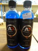 *2x 500ml of Autobrite FAB All Purpose Interior Cleaner