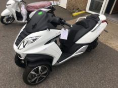 Peugeot Metropolis 400 ABS moped, Unregistered VGAX1AABBK0006006. COC present (Drive on a car