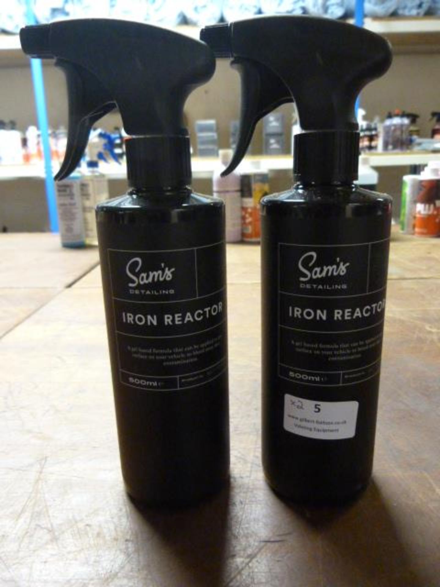 *2x 500ml of Sam's Detailing Iron Reactor Liquid