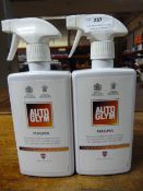 *2x 500ml of Autoglym Magma Iron Remover