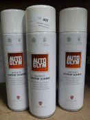 *3x 450ml of Autoglym Sure Shine Instant