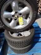 Three 205/55 Wheels to fit Saab