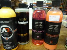 *4x 500ml of Assorted Car Products: