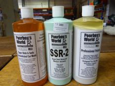 *3x 1L of Poorboy's World Products