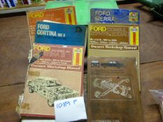 Workshop Manuals for Ford Cortina MK, II, III, IV, Serria Orion Zepher
