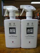 *2x 500ml of Autoglym Instant Tyre Dressing