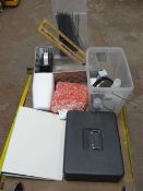 *Mixed Lot of Office Sundries, Wash Mitt, Scales, etc.