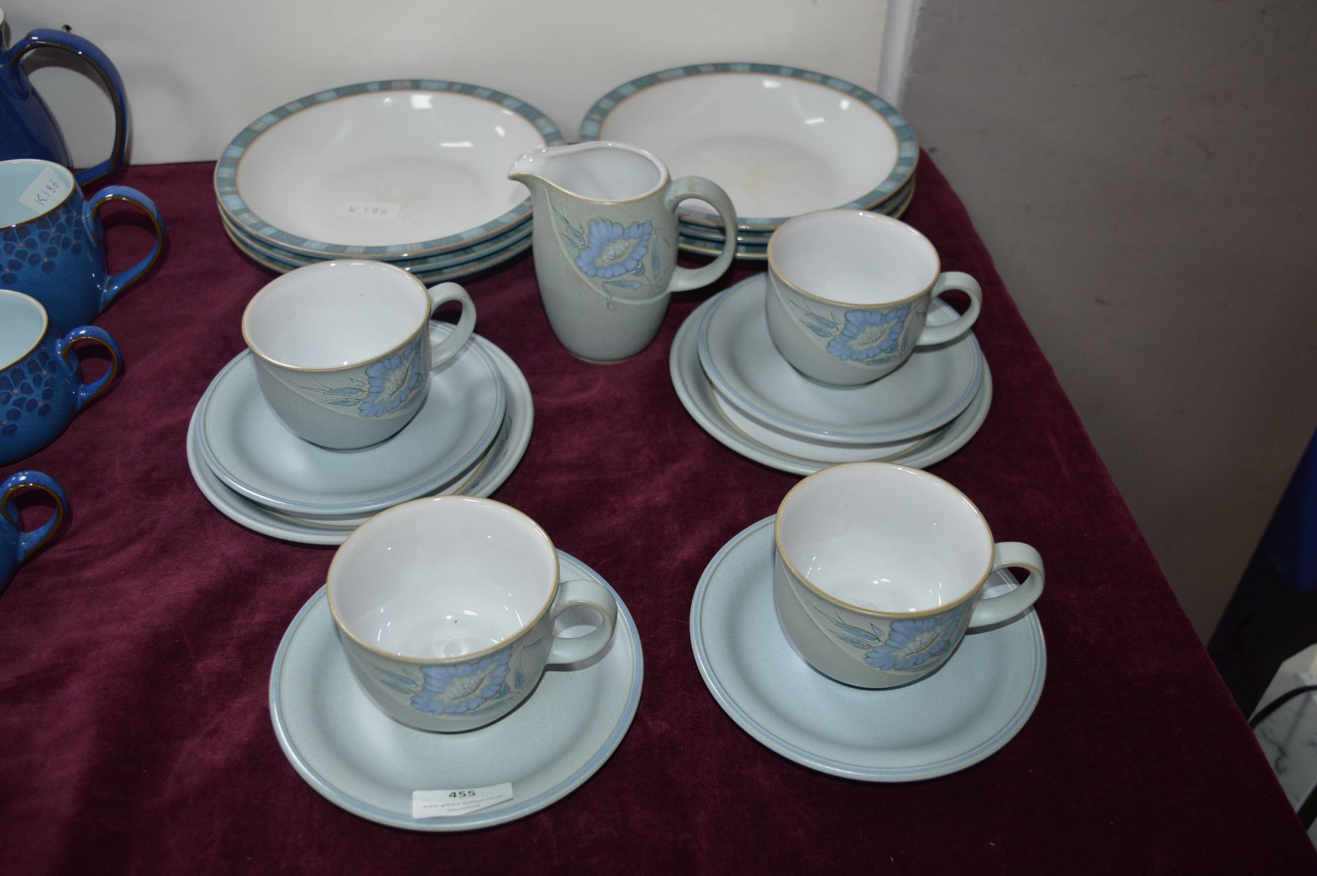 Denby Part Tea Set plus Bowls 17pcs