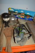 Vintage Items Including Fred the Flour Grader, etc