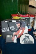 Two Elvis Handbags with Matching Purses