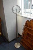 Metal Clock on a Pole