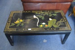 Eastern Style Painted Coffee Table