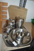 Stainless Steel Tea Set