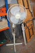 Gold Air Upright Oscilating Fan