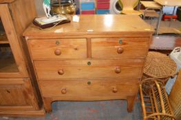 Period Pine Four Drawer Chest