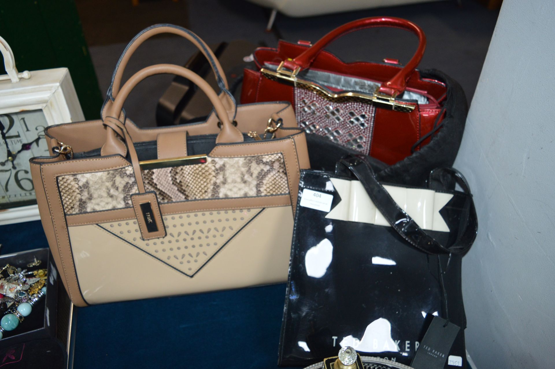 Three Handbags