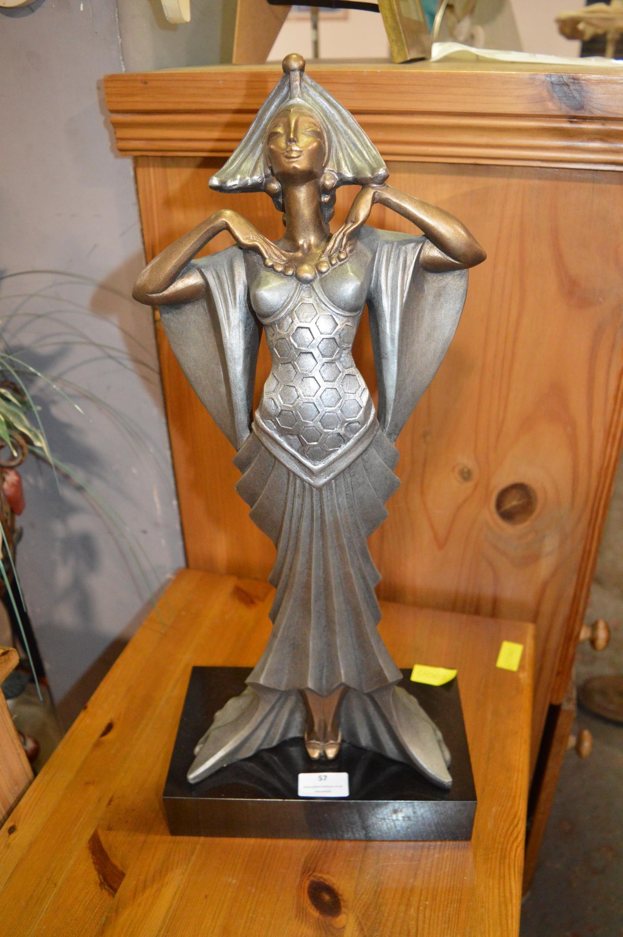 Decorative Statuette of a Young Lady