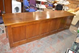 3m Long Desk/Office Storage Unit in Oak Finish