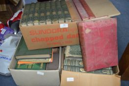 Three Boxes of Vintage Books