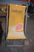 Deck Chair with Advertising Schofferhofer Grapefru