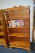 Set of Pine Bookshelves