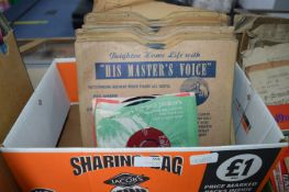 Vintage 78rpm Records and 45rpm Singles