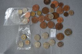 Assorted UK Coinage Including Mint Proofs