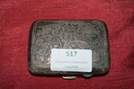 Hallmarked Sterling Silver Cigarette Case