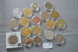 Eighteen Proof Coins and Commemoratives