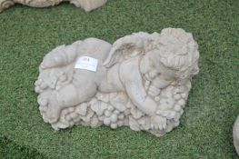 Garden Cherub Sculpture