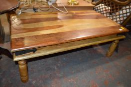 Chunky Eastern Wooden Coffee Table