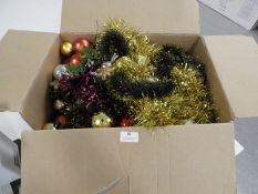 *Box of Festive Decorations