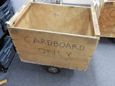 *Vintage Wooden Trolley