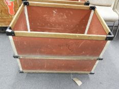 *Vintage Wooden Card Trolley