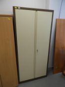 6ft Coffee & Cream Stationery Cabinet