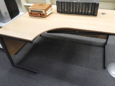 *L-Shaped Desk with Left-Hand Return