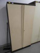 6ft Coffee & Cream Stationery Cabinet