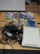Xbox 360 Game Console with 7 Games