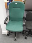 *Executive Swivel Chair (green)