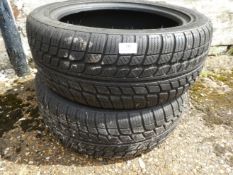 *Pair Unused Tyres. SUNNY SNOWMASTER 205 50 17