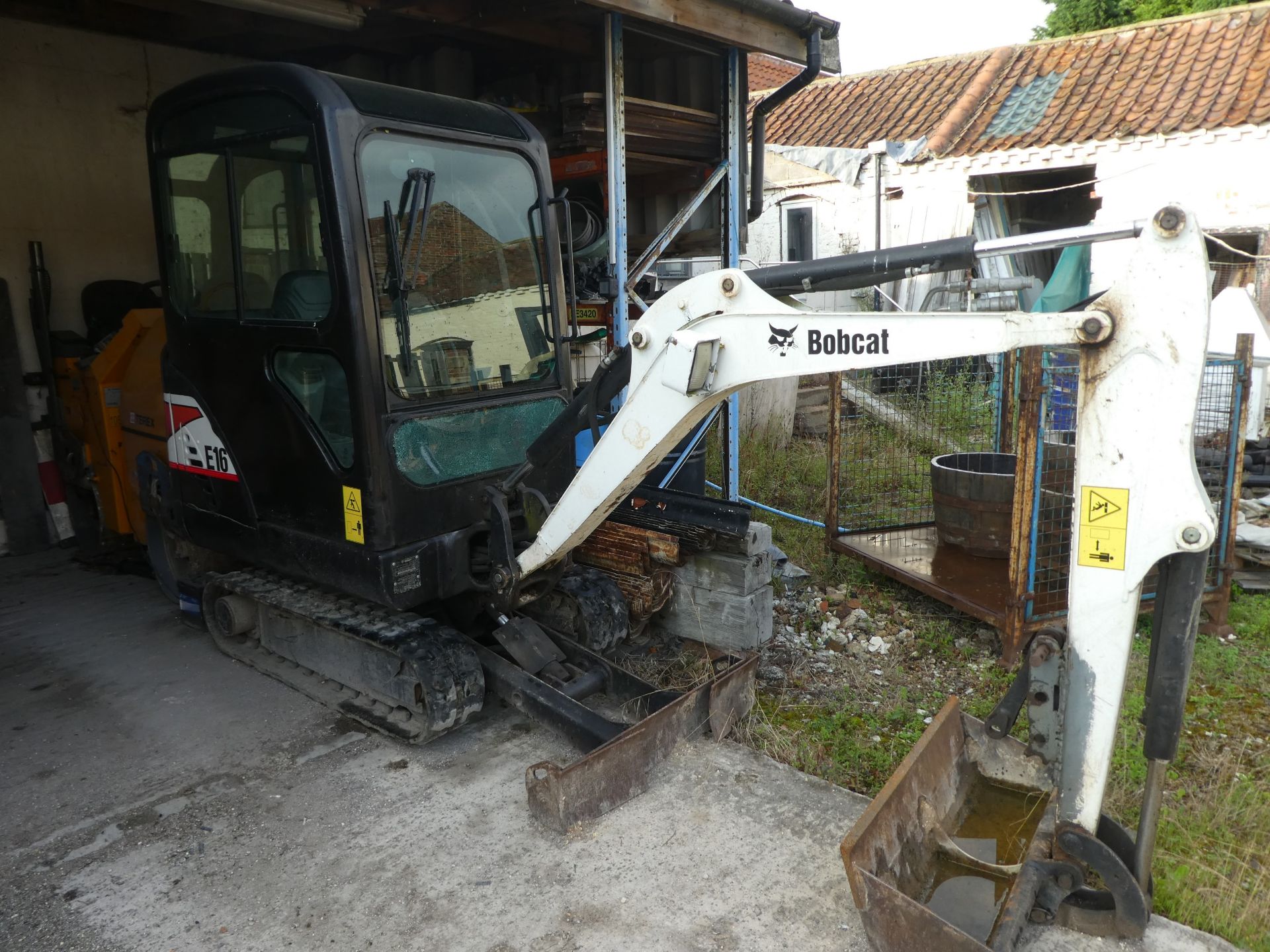 *2014 Bobcat E16 Mini Digger with Buckets +VAT